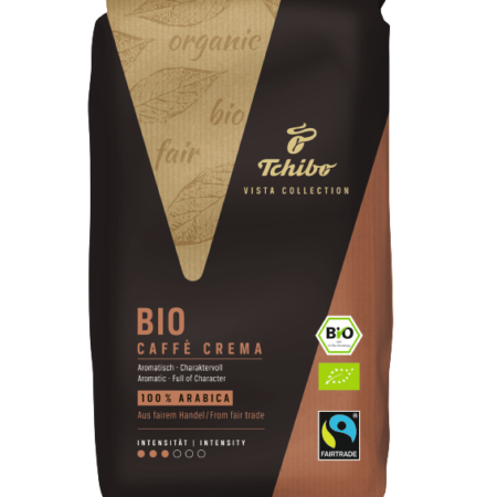 Tchibo Vista Caffé Crema BIO FT 1000g